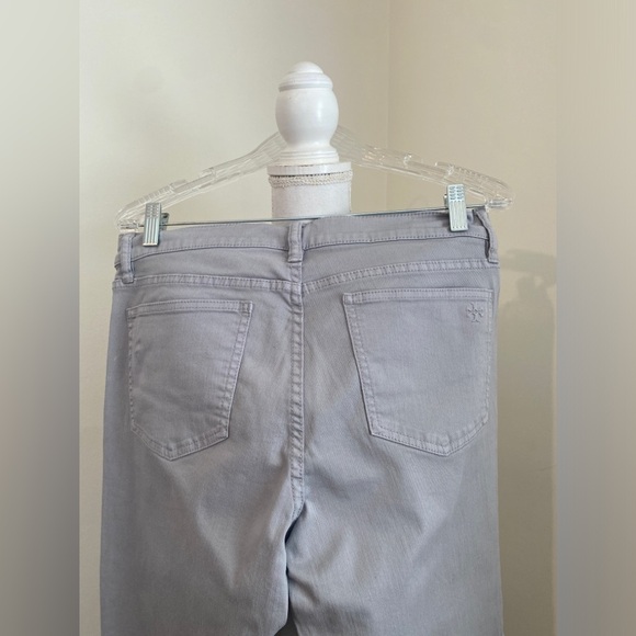 Tory Burch Women's Grey Cropped Pants Size 31 - Picture 2 of 6